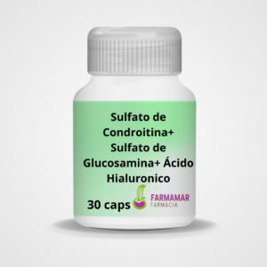 Sulfato de Condroitina + Sulfato de Glucosamina + Ácido Hialurônico